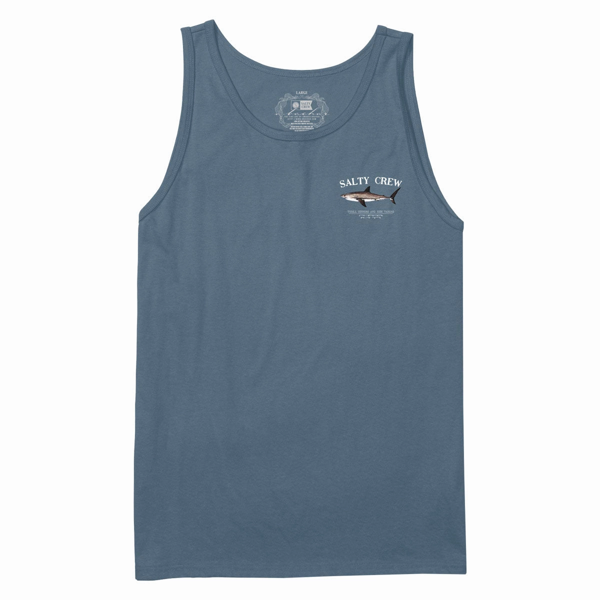 Invitations Salty Crew Bruce Tank Top - Slate Gluten-Free