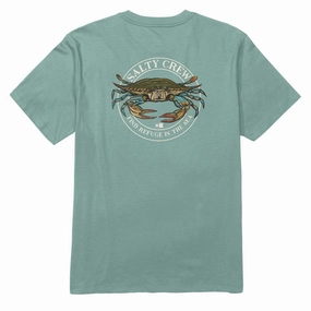 Invitations Salty Crew Jimmy T-Shirt - Mackerel Janitorial Supplies