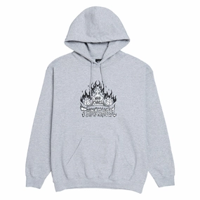 Invitations Thrasher Who Cares By Neckface Hoodie - Sport Grey RPGs