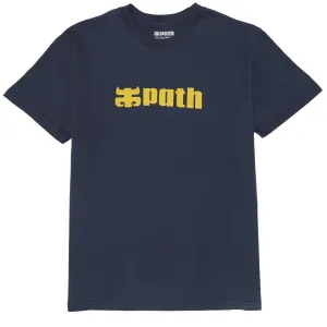 IPath Vintage Logo T-Shirt - Navy Printed Apparel Hospitality Supplies