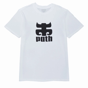 IPath Classic Logo T-Shirt - White Tape Toner