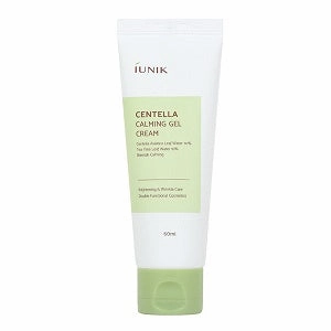 IUNIK CENTELLA Calming Gel Cream with natural ingredients from Centella Asiatica leaf water   Tea trea leaf water   Buds extracts - Whitening & Wrinkle care - 2.02 fl.oz
