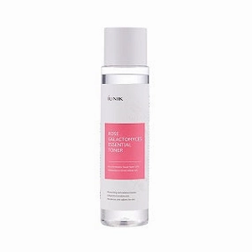 IUNIK Rose Galactomyces Essential Toner with natural ingredients with Rosa damascene flower water & galalctomyces filtrate - Moisturizing, rebalances, soften - 6.7 fl.oz