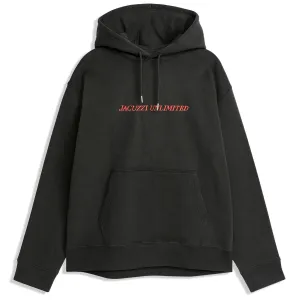 Jacuzzi Unlimited Embroidered Hoodie - Black Maximalist Fashion Dresses