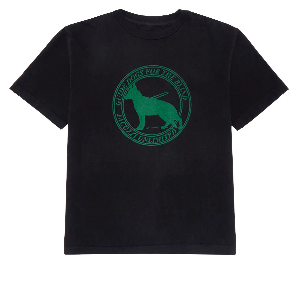 Jacuzzi Unlimited New Guide Dog T-Shirt - Black Paper Educational Games