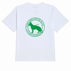 Jacuzzi Unlimited New Guide Dog T-Shirt - White Boxes Gardening Tools