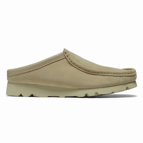Janitorial Supplies Clarks Wallabee Slip Shoes - Maple Suede Magic: The Gathering