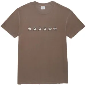 Jenkem 6 Star T-Shirt - Burgundy Cosplay Video Editing