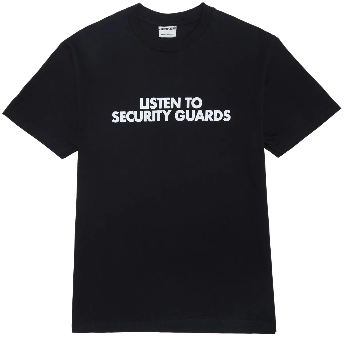 Jenkem Listen To T-Shirt - Black Health & Fitness Hotel Amenities