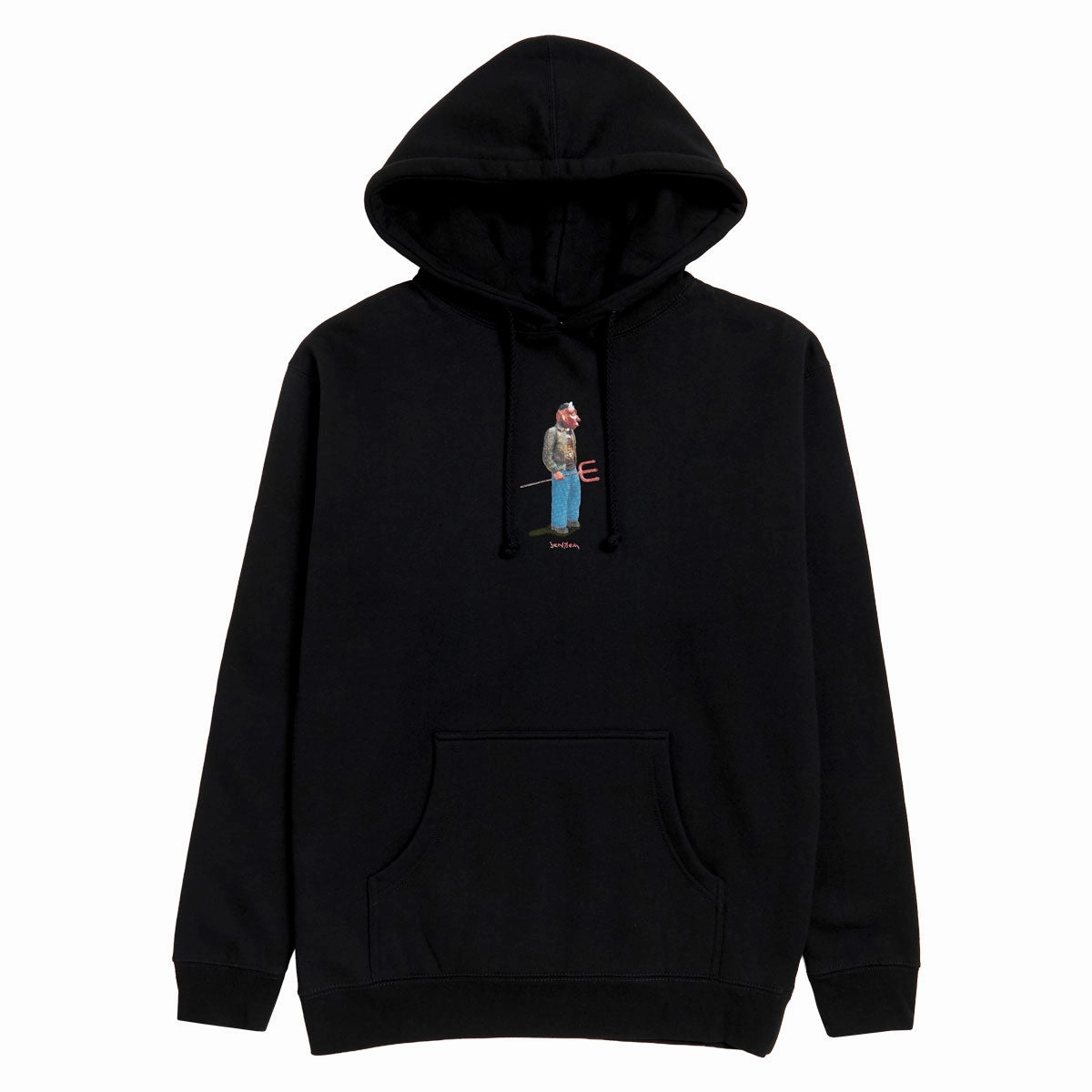 Jenkem Devil Boy Hoodie - Black Sunglasses Dish Soap