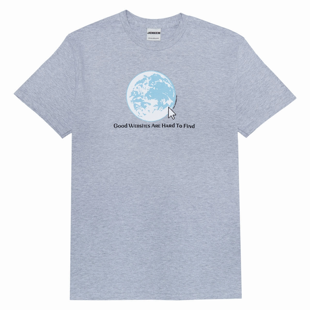 Jenkem Websites T-Shirt - Sport Grey Household Cleaning Hair Care