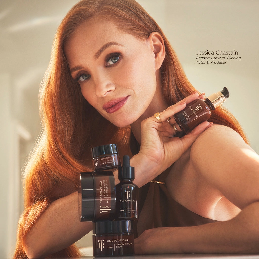 Jessica Chastain Full PM Routine