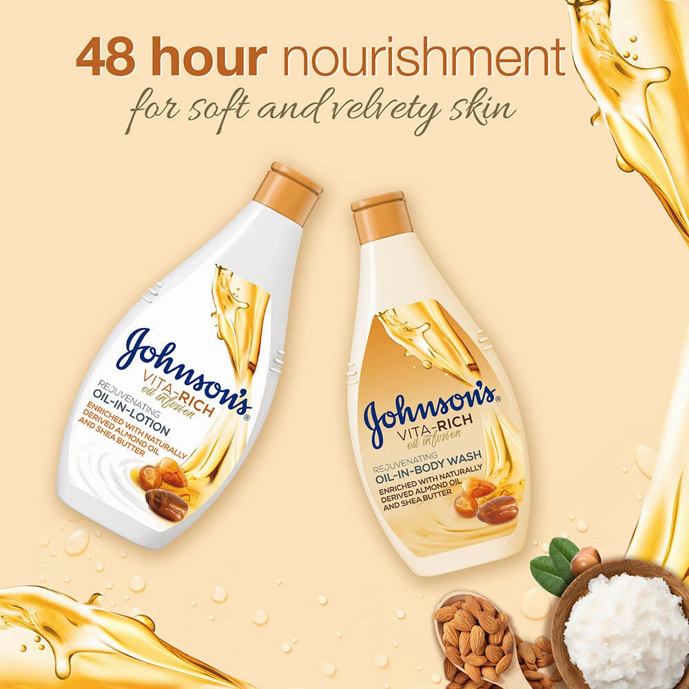 Johnson's Vita Rich Oil Infusion Body Lotion