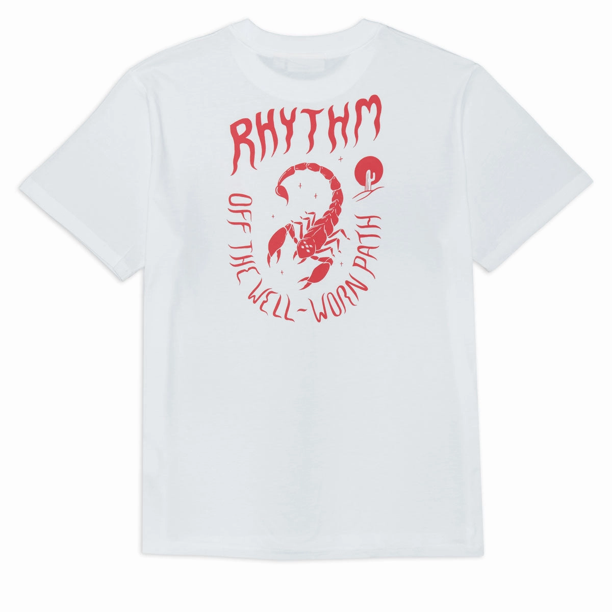 Jumpsuits Rhythm Desert Locals T-Shirt - Vintage White Modern Fashion