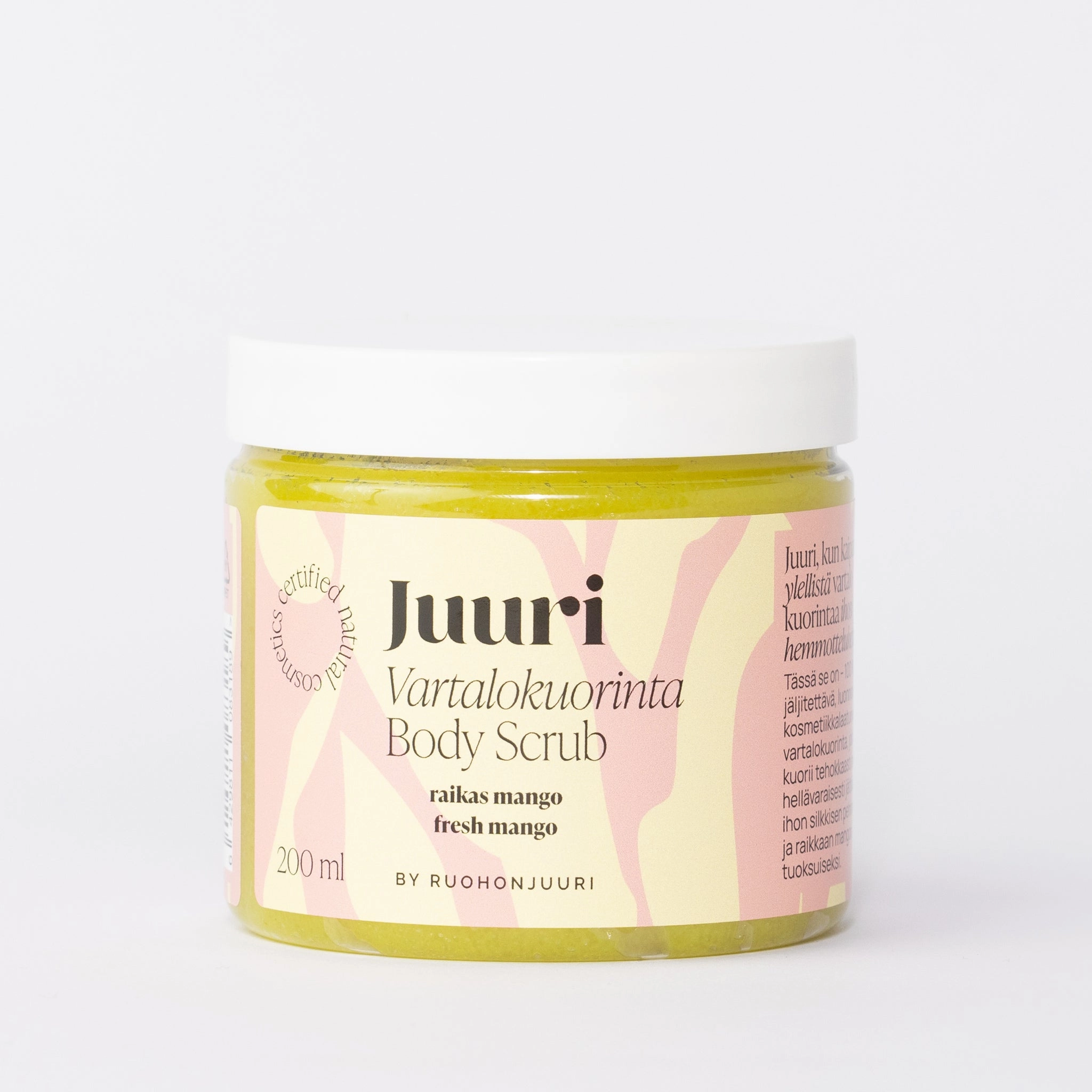 Juuri Body Scrub, Fresh Mango, 200 ml