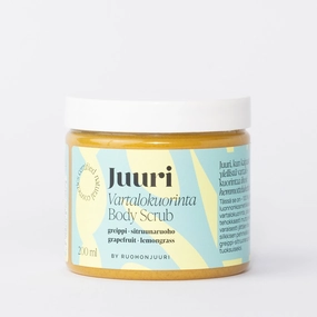 Juuri Body Scrub, Grapefruit-Lemongrass, 200 ml