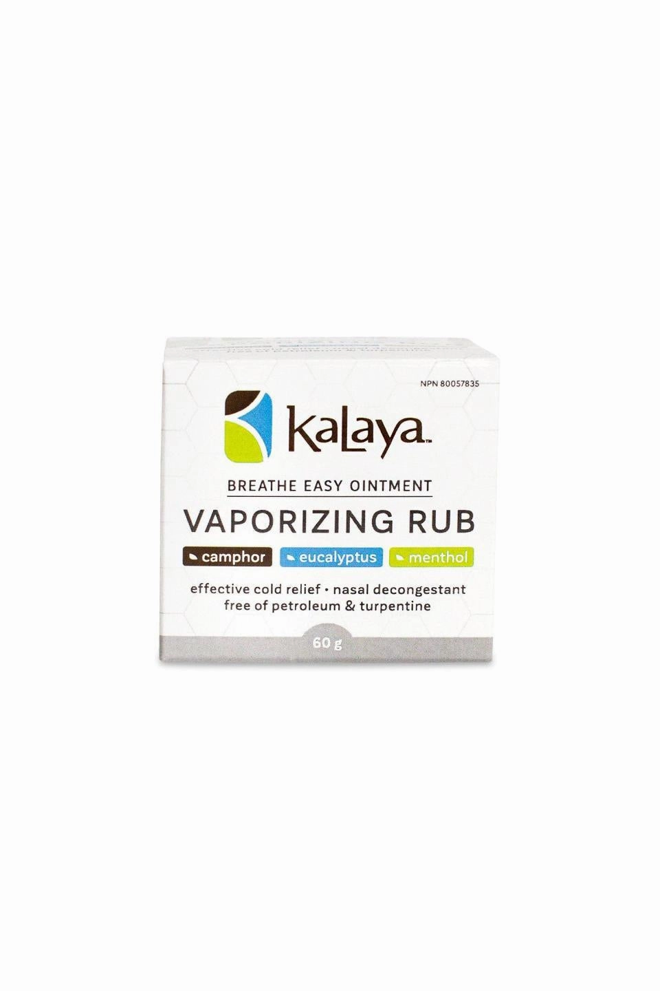 Kalaya Breathe Easy Ointment Vaporizing Rub 60g