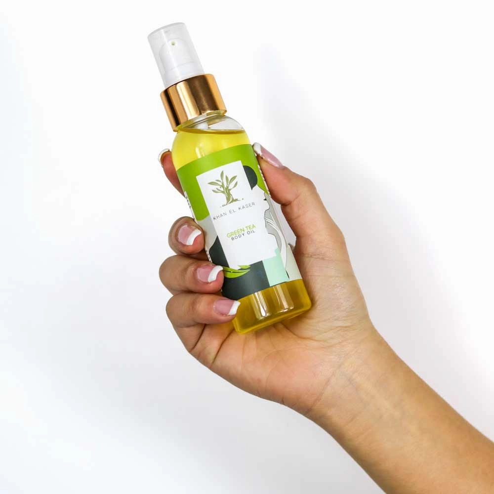 Khan El Kaser Body Oil Green Tea 100ml