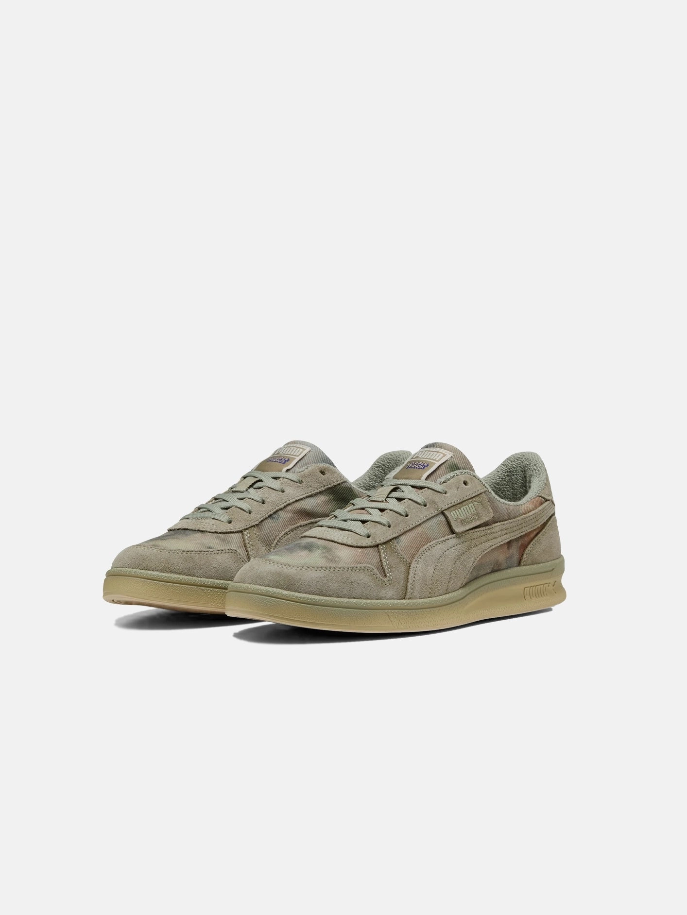 KidSuper x Puma Indoor Dstrsd Lux Army Flexible Step Move Glide-Out