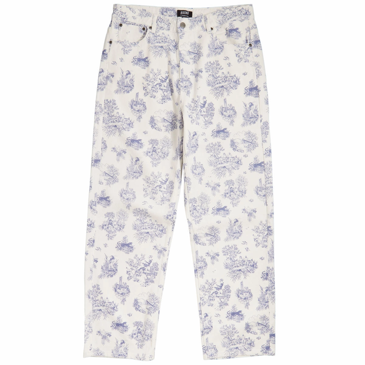 Kitchenware CCS Original Relaxed Toile Denim Jeans - Blanc Chef Wear