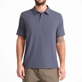 Kitchenware Roark Bless Up Polo Shirt - Slate Free Shipping