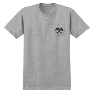 Krooked Strait Eyes Pocket T-Shirt - Sport Grey/Green/Black/White Prints Statues Art Prints