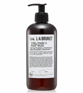 L:A Bruket No. 094 Sage/Rosemary/Lavender Hand & Body Wash - 450 ml