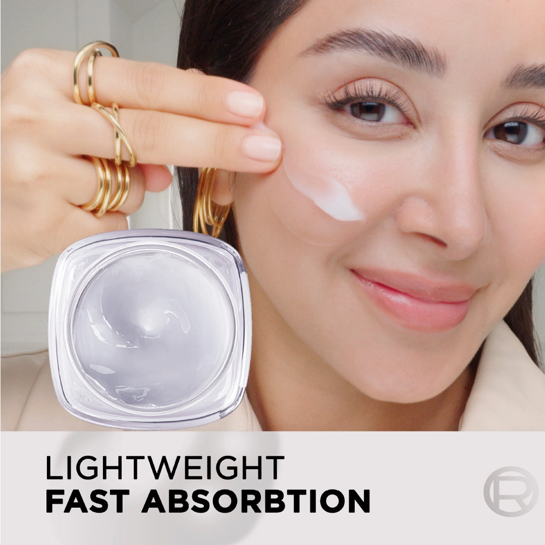 L'Oral Paris Hyaluron Expert Moisturiser and Anti-Aging 8h Shine Control Replumping Gel -Cream