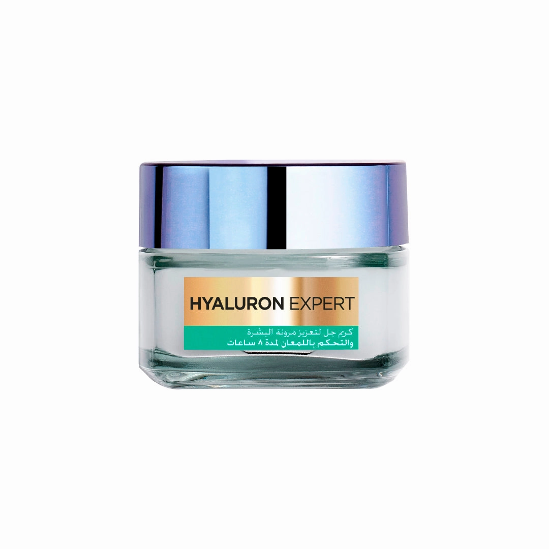 L'Oral Paris Hyaluron Expert Moisturiser and Anti-Aging 8h Shine Control Replumping Gel -Cream