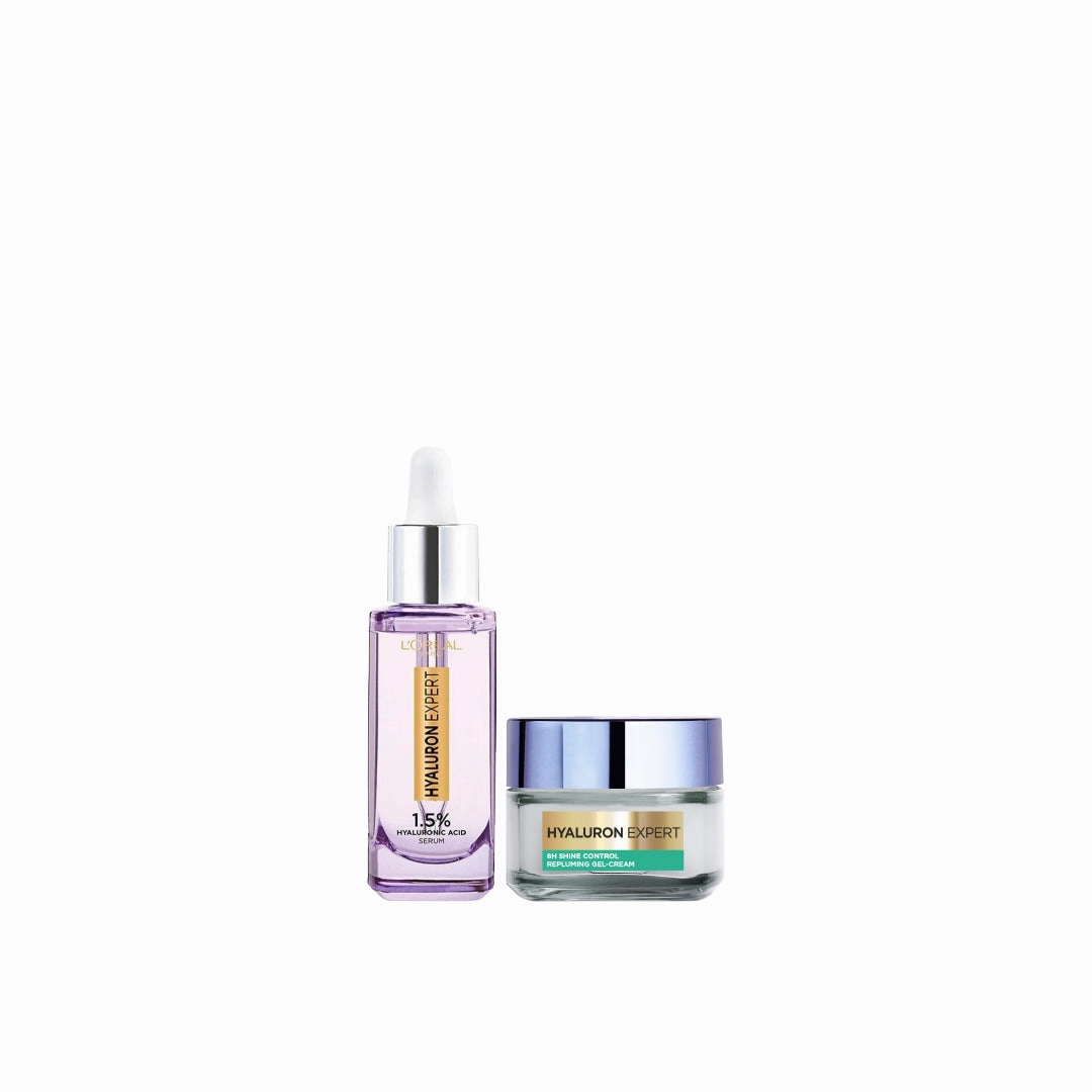 L'Oral Paris Hyaluron Plumping Serum And Cream Bundle At 20% Off