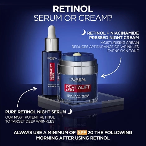L'Oral Paris Revitalift Laser Night Cream 50ml