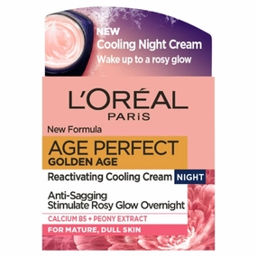 L'Oreal Paris Age Perfect Golden Age Cooling Night Cream Moisturiser 50ml