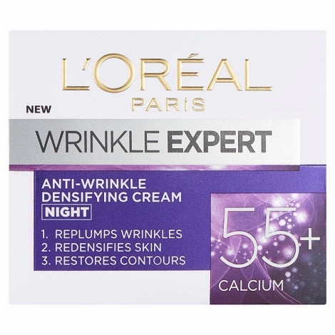 L'Oreal Paris Wrinkle Expert 55  Calcium Night Cream 50ml
