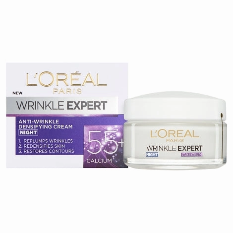 L'Oreal Paris Wrinkle Expert 55  Calcium Night Cream 50ml