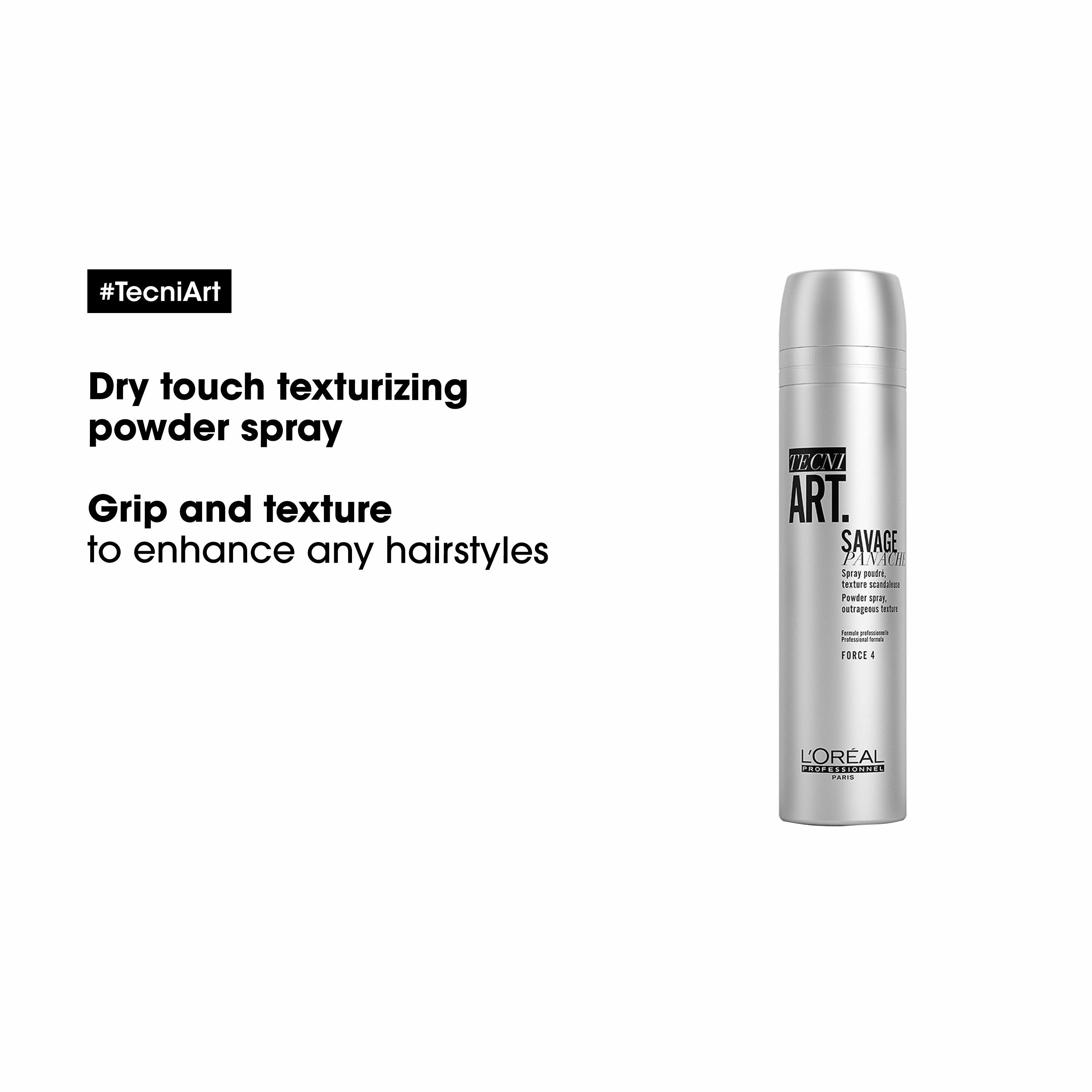 L'Oreal Professionnel Tecni.ART Savage Panache Powder Spray 250ml