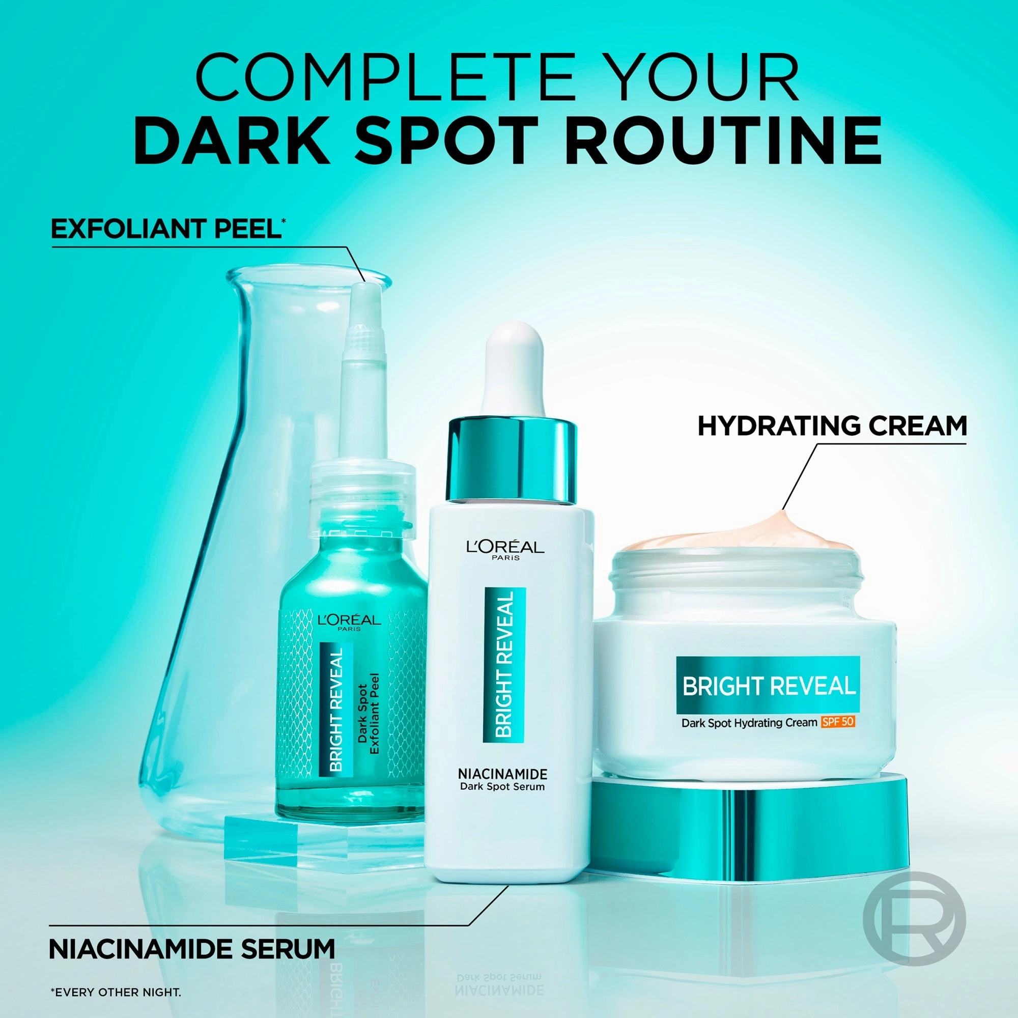L'Oreal Revitalift Bright Reveal Niacinamide SPF50 Cream 50ML