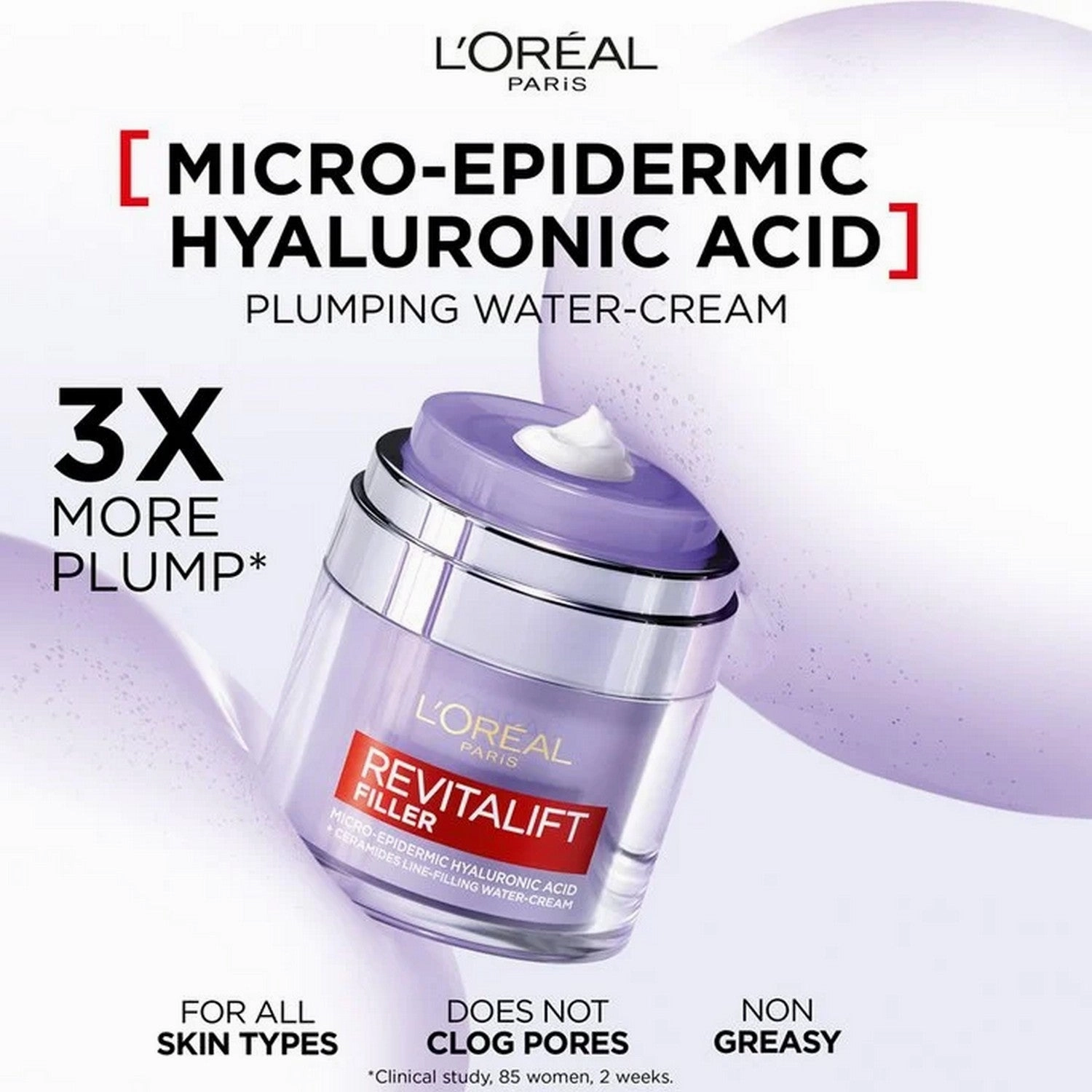 L'Oreal Revitalift Filler Plumping Water Cream 50ml