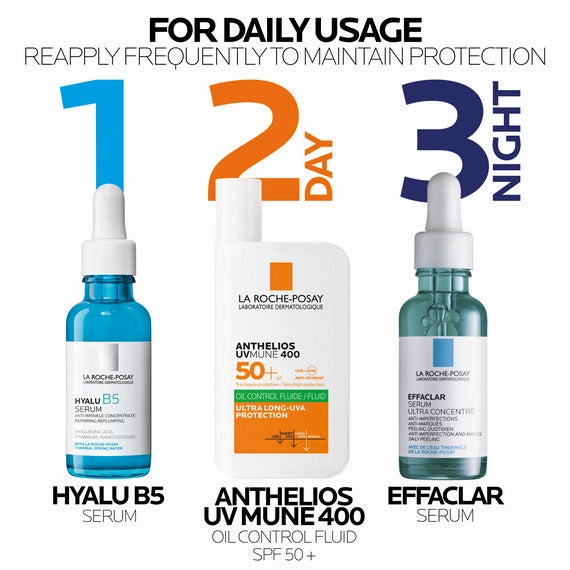 La Roche Posay Anthelios UVMune 400 Oil Control Fluid SPF50  For Oily and Blemish-Prone Skin 50ml