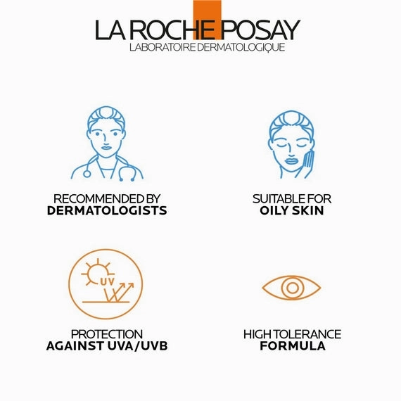 La Roche Posay Anthelios UVMune 400 Oil Control Fluid SPF50  For Oily and Blemish-Prone Skin 50ml