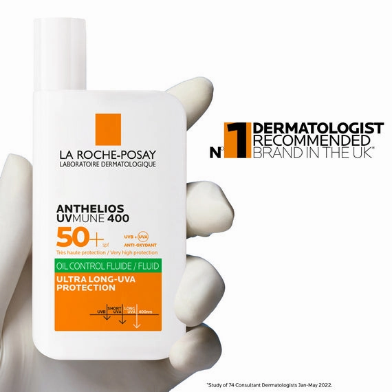 La Roche Posay Anthelios UVMune 400 Oil Control Fluid SPF50  For Oily and Blemish-Prone Skin 50ml