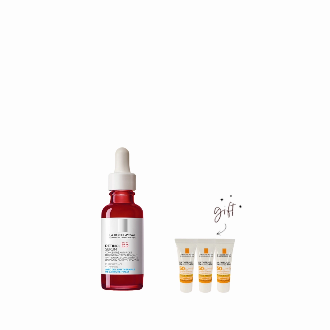 La Roche Posay B3 Retinol Serum   Free Minis Bundle
