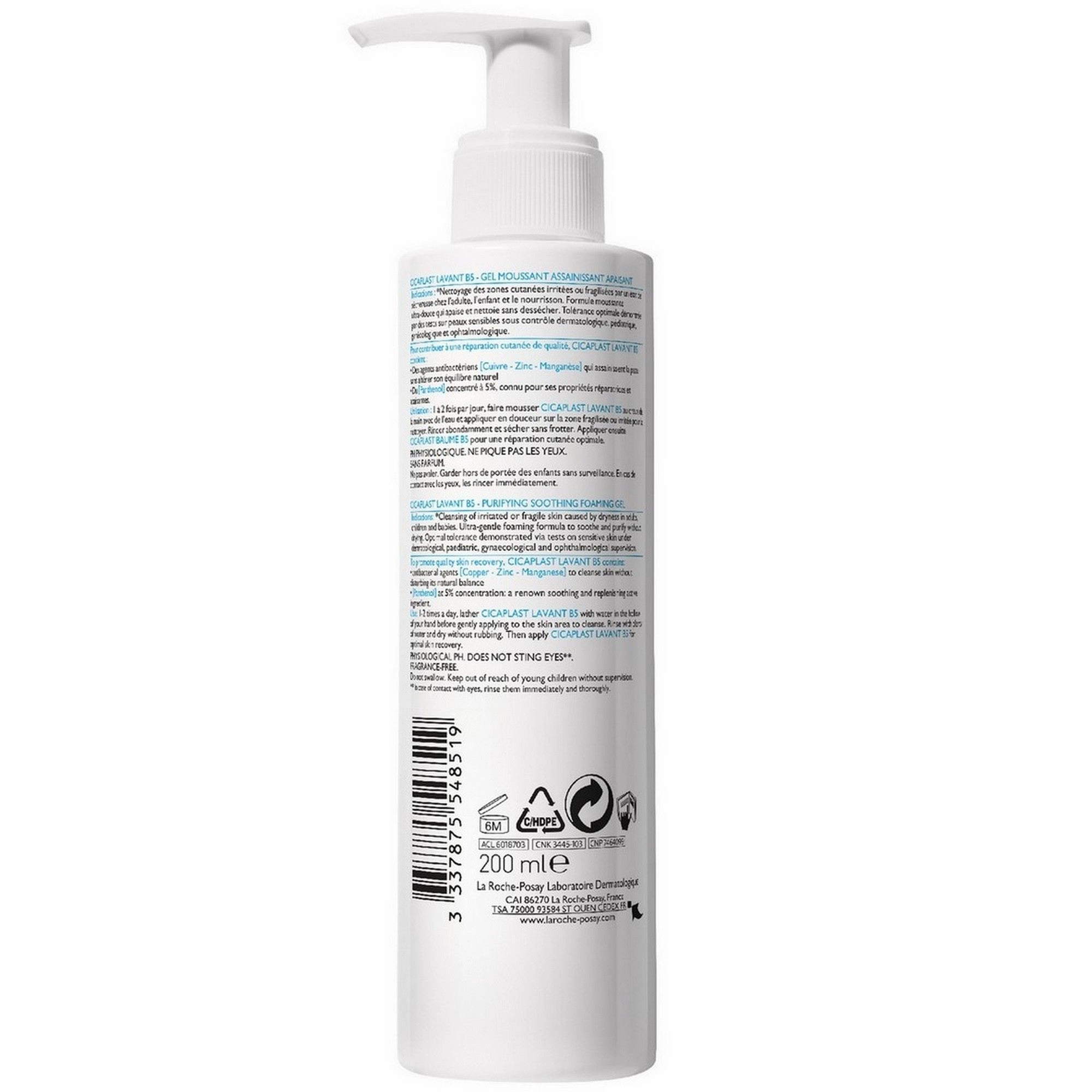 La Roche Posay Cicaplast B5 Lavant 200ml