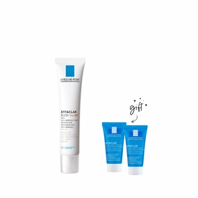 La Roche-Posay Effaclar Duo  SPF30   Mini Cleansers Bundle