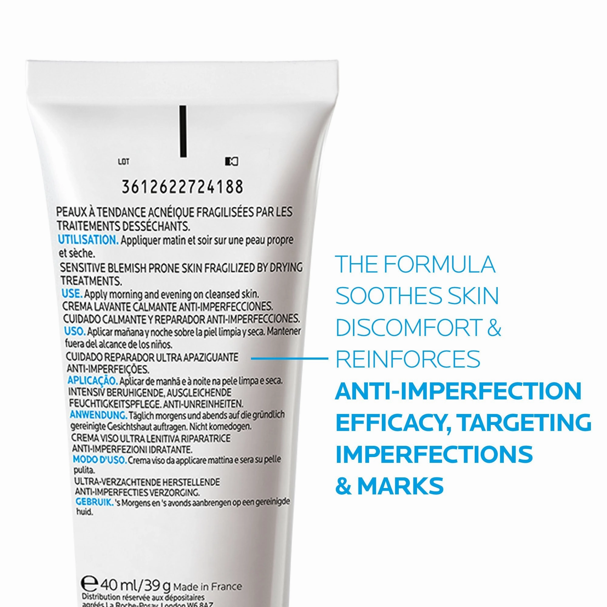 La Roche-Posay Effaclar H  Moisturising Cream 40ml