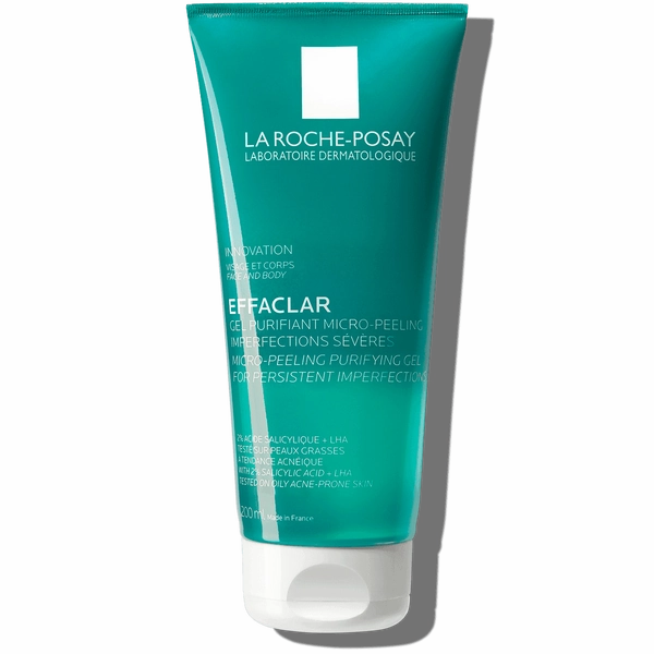 La Roche Posay Effaclar Micropeeling Cleansing Gel with Salicylic Acid For Oily Skin 200ml