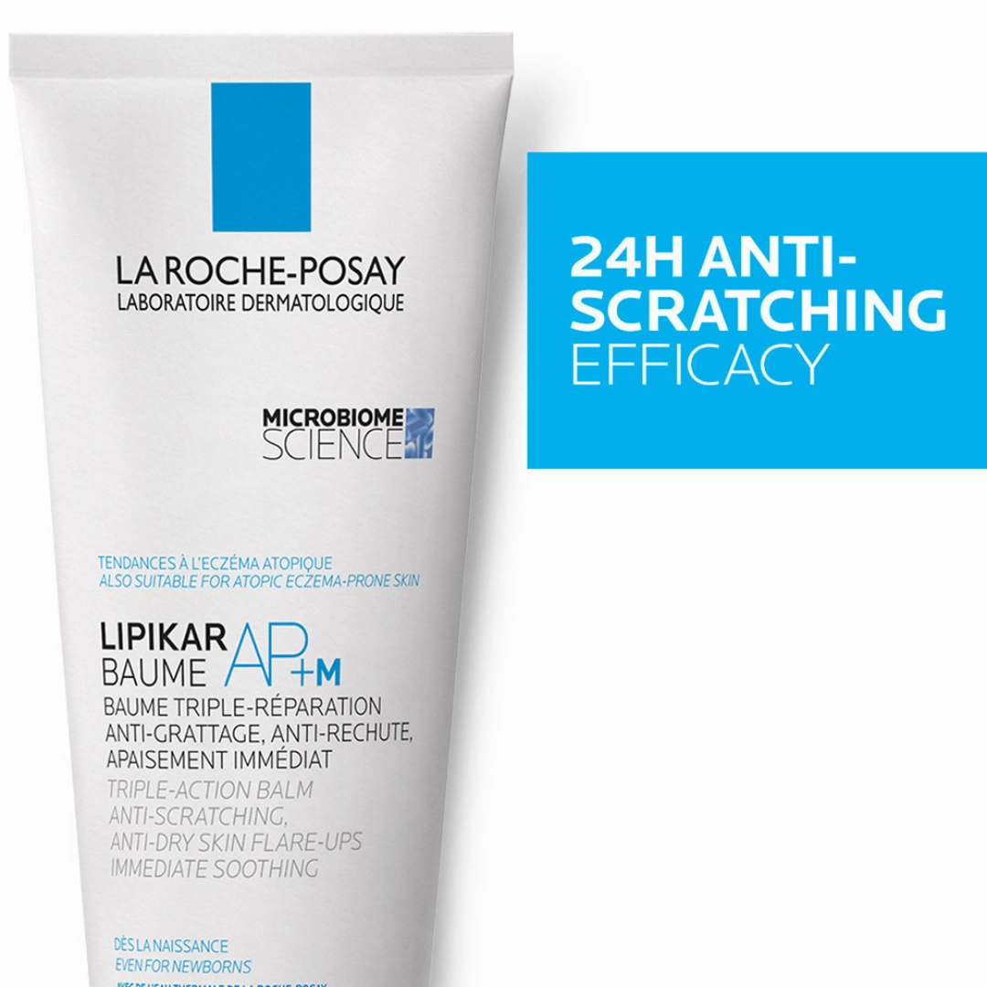 La Roche Posay Lipikar Baume AP M Moisturising Body Balm For Dry & Eczema-Prone Skin 200ml