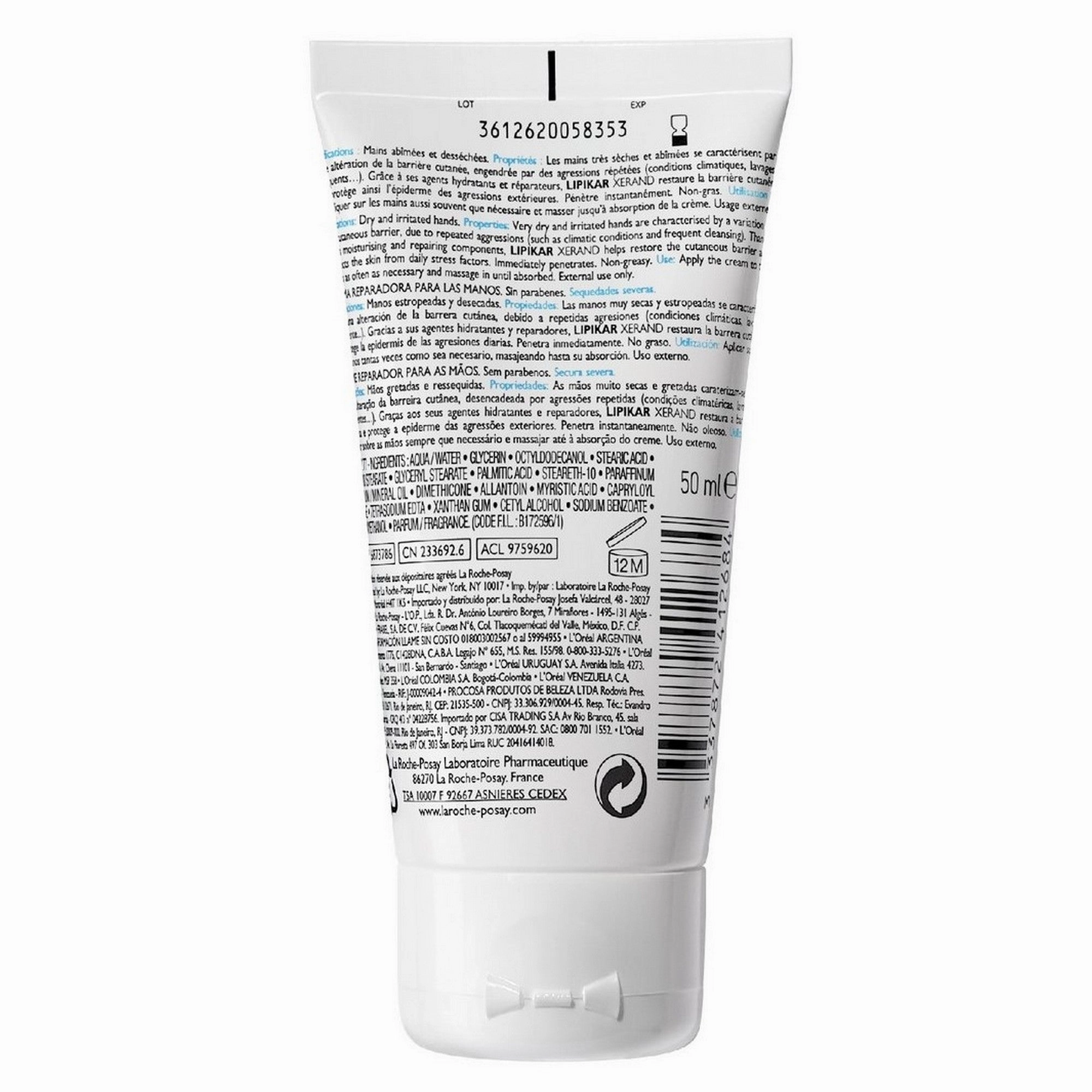 La Roche Posay Lipikar for Hands 50ml