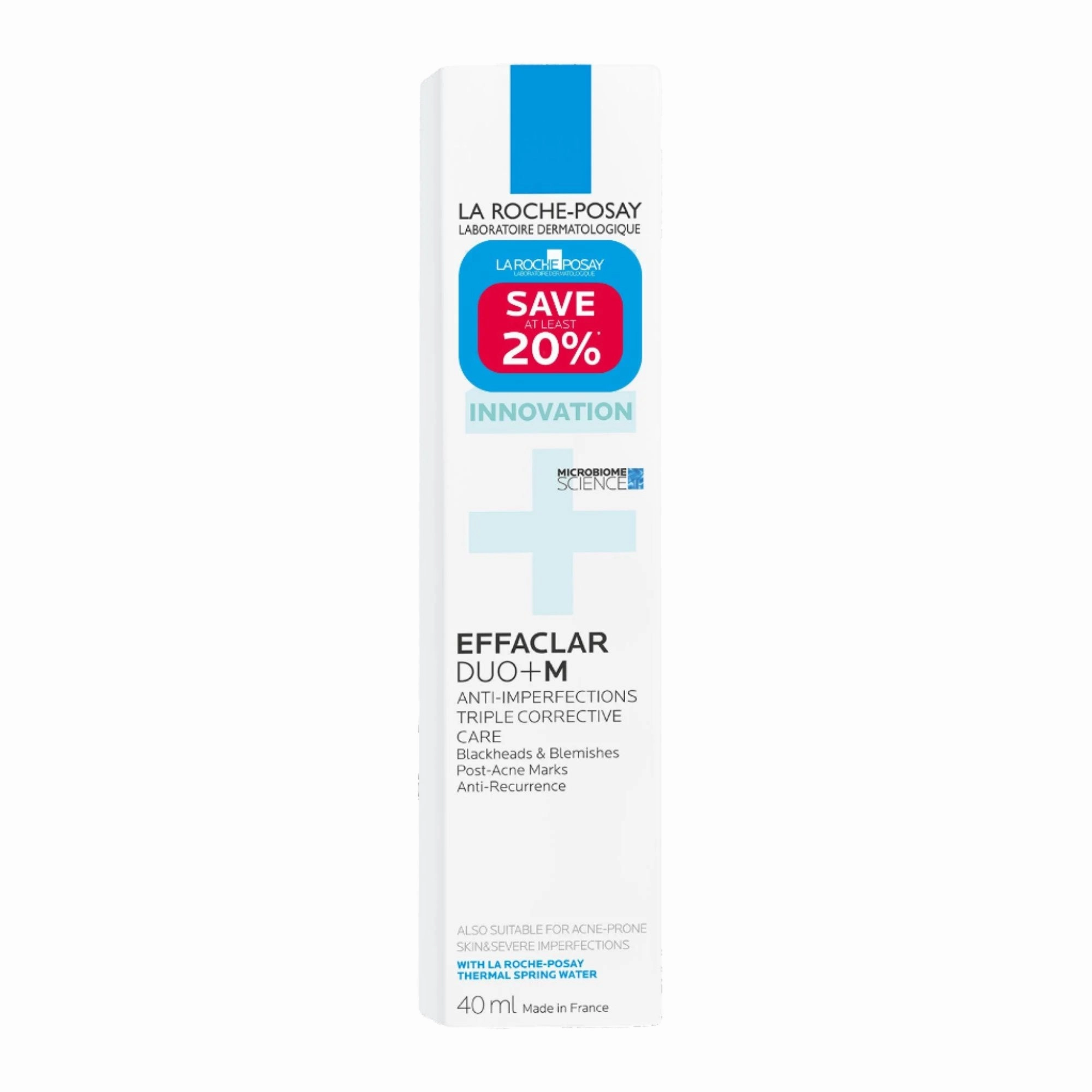 La Roche Posay Offer 20% Effaclar Duo  M 40ML