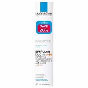 La Roche Posay Special Offer 20% Effaclar Duo  SPF 30 40ML