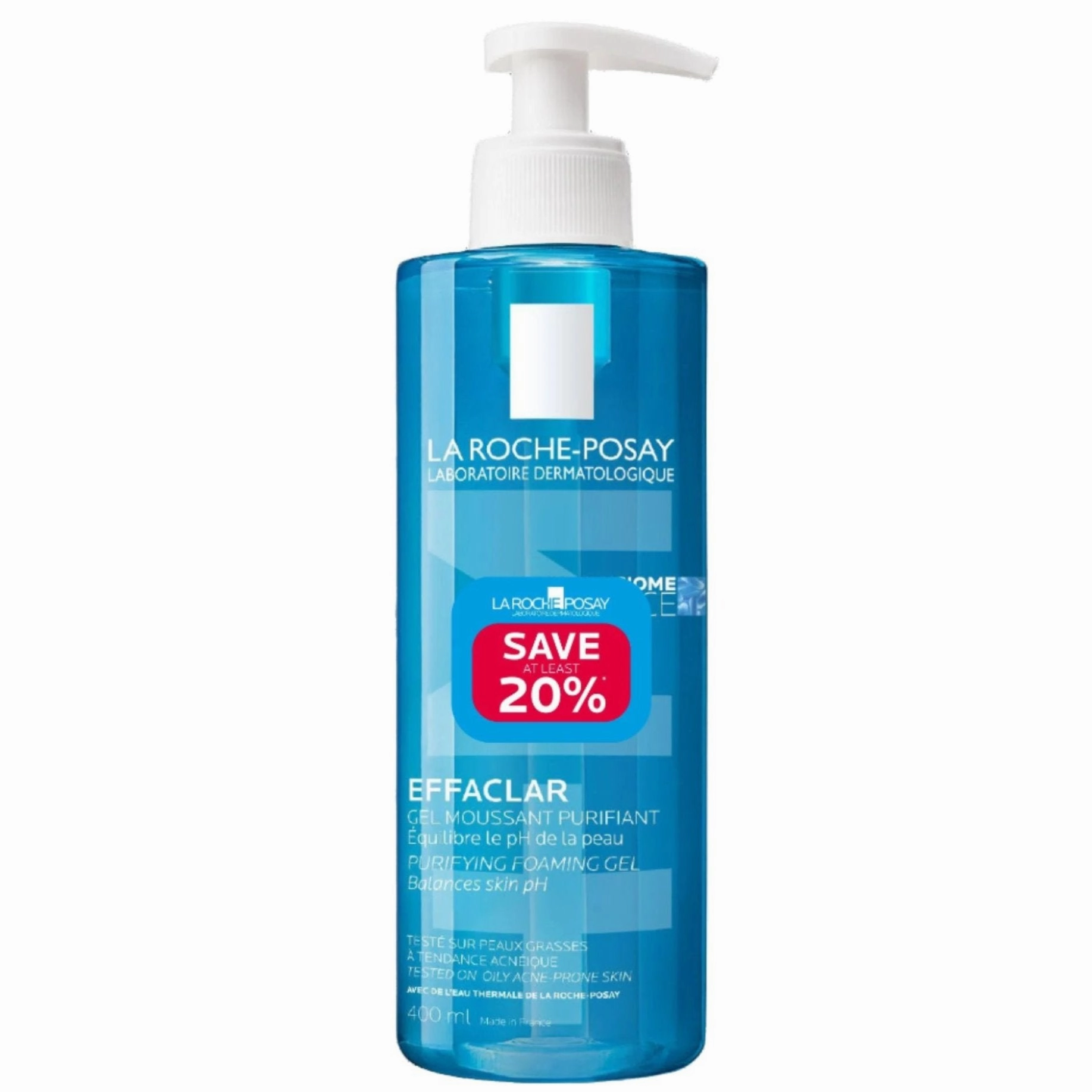 La Roche Posay Special Offer 20% Effaclar Purifying Cleansing Gel 400ml